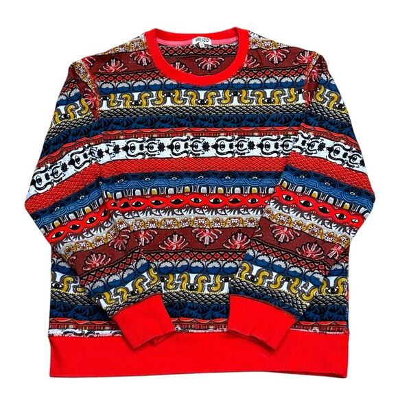 Kenzo Paris Crewneck Sweatshirt Women’s Sz XL - Picture 1 of 4